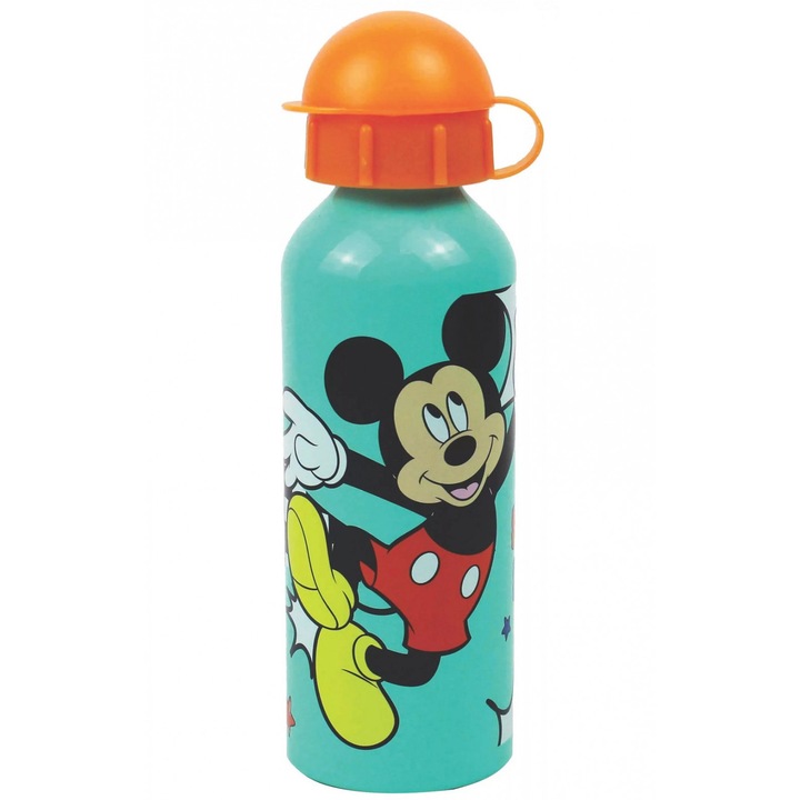 Disney Mickey Fun Times alumínium kulacs ivókupakkal 520 ml