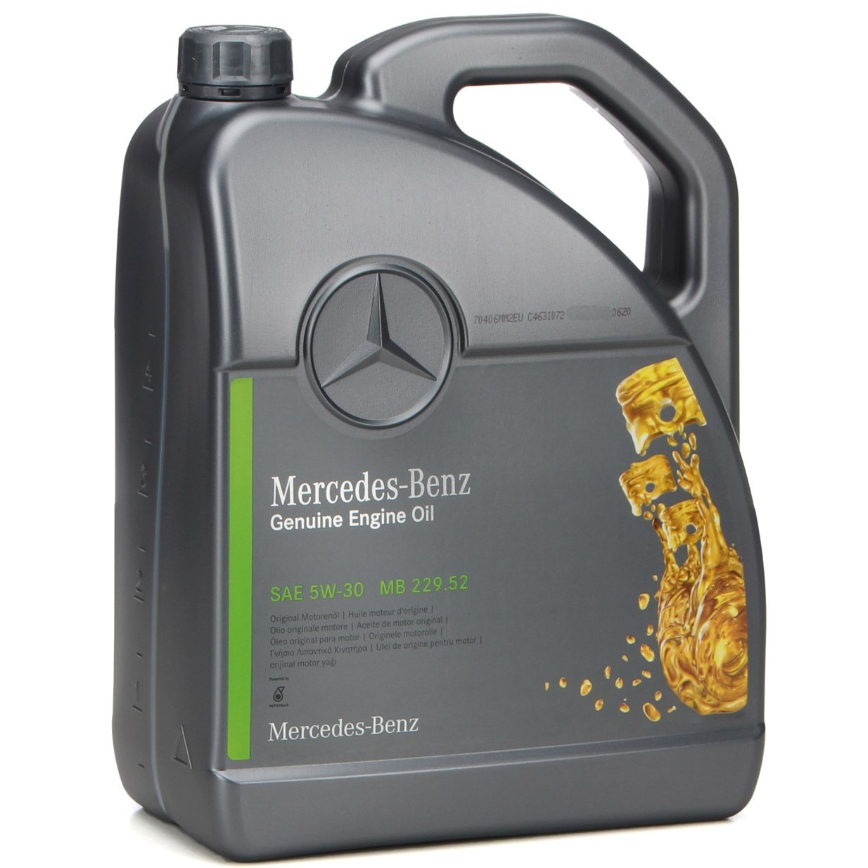 Моторно масло Mercedes-Benz, 229.52, 5W30, 5л - eMAG.bg