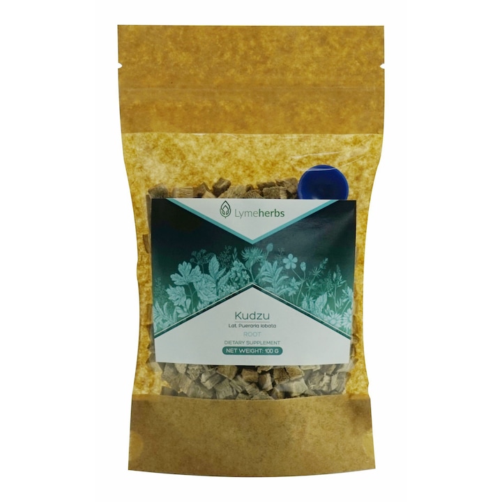 Radacina de Kudzu (Pueraria lobata) taiata, Lymeherbs, 100 g