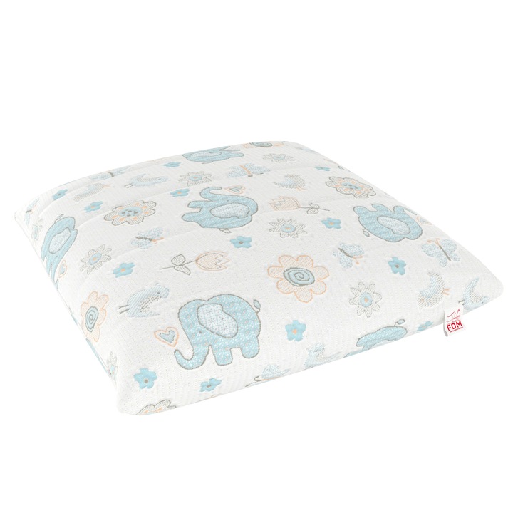 SPIJZDROWO Vízálló párna, Lotus Elephant, 40x40 cm