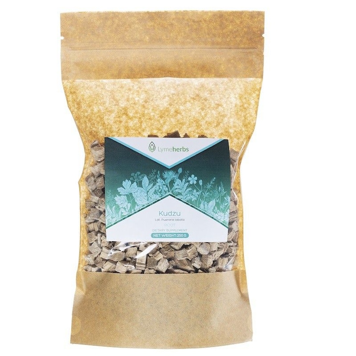 Radacina de Kudzu (Pueraria lobata) taiata, Lymeherbs, 250 g