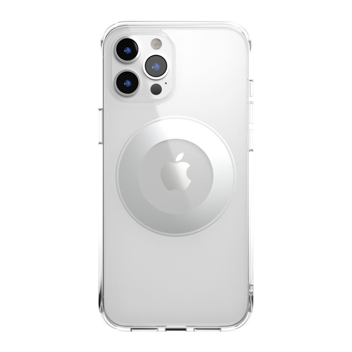 Husa de protectie SwitchEasy MagCrush pentru iPhone 12 Pro Max, TPU/Policarbonat, Argintiu