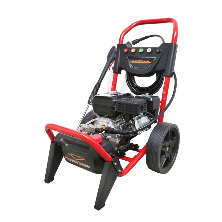 Aparat de spalat cu presiune pe benzina 7CP, 220 Bar, debit 510l/H cu furtun si pistol Thor