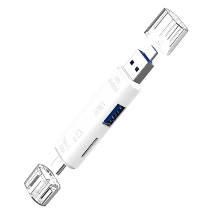 5 в 1 многопортов адаптер, CRT, Pro Hub, USB 2.0, Micro USB, Micro SD ...