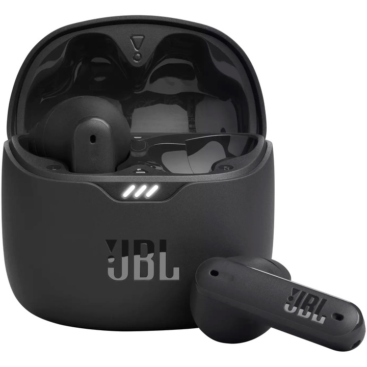 Аудио слушалки In-Ear JBL Tune Flex, True Wireless, Bluetooth, Active Noise Canceling, IPX4, JBL Sound Fit, Черен