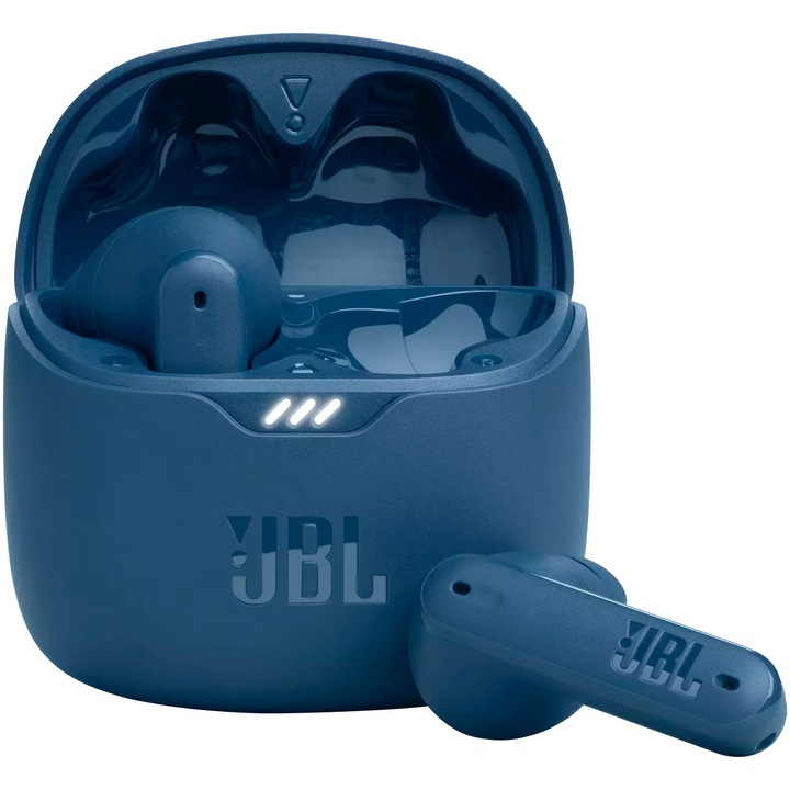 Аудио слушалки In-Ear JBL Tune Flex, True Wireless, Bluetooth, Active Noise Canceling, IPX4, JBL Sound Fit, Син
