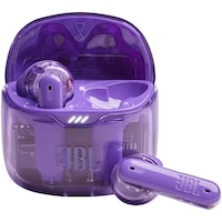 Casti audio in ear JBL Tune Flex, True Wireless, Bluetooth, Active Noise Cancelling, IPX4, JBL Sound Fit, Violet Transparent