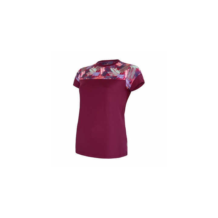 Tricou sport dama Sensor, Poliester/Lycra, Multicolor, XL