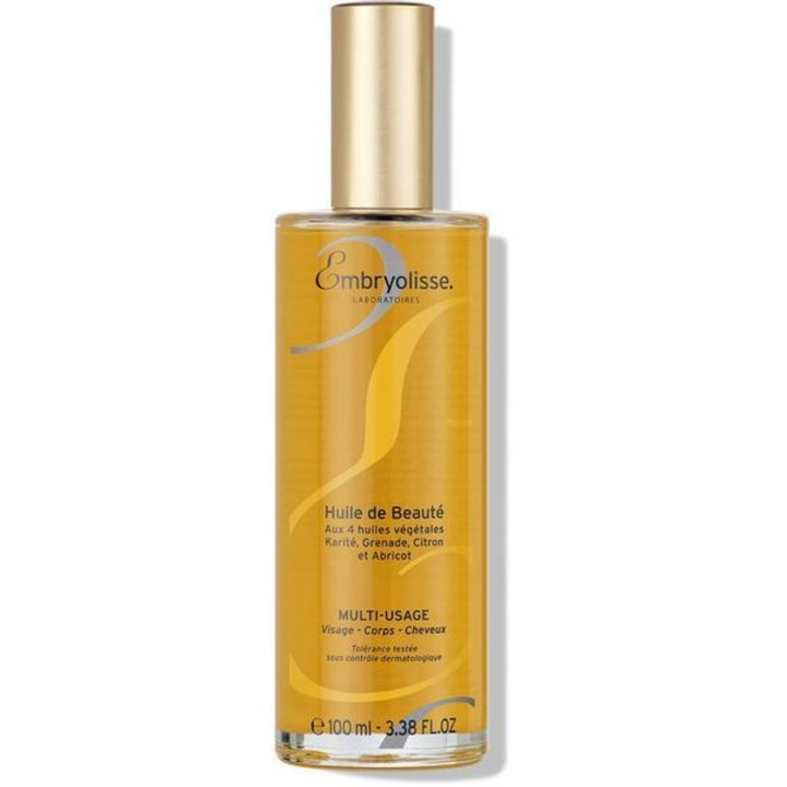 Ulei hidratant, Embryolisse Laboratories, Pentru corp/fata/par, 100ml