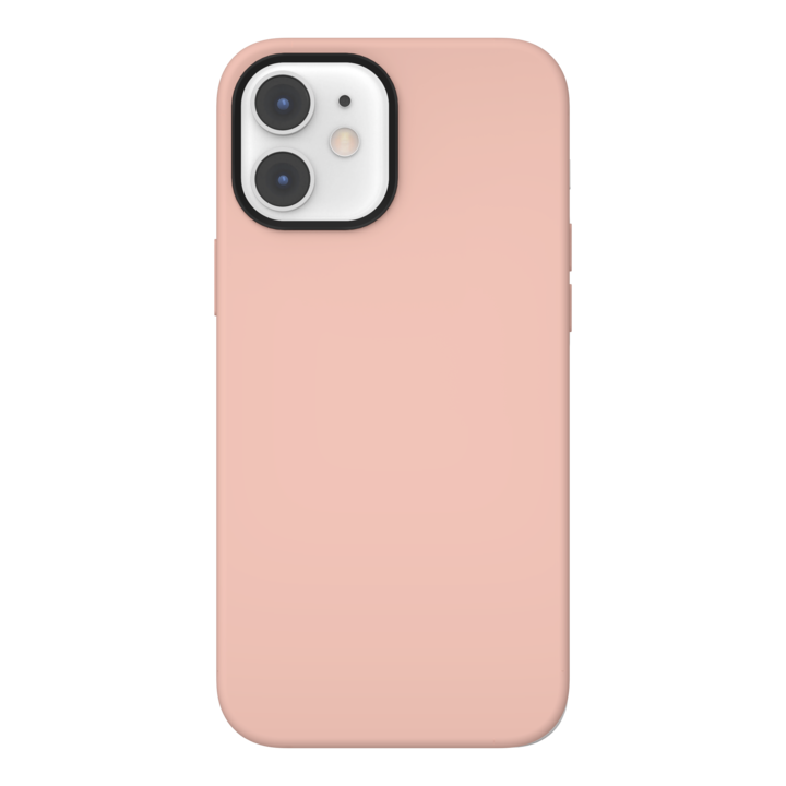 Husa protectie SwitchEasy MagSkin pentru iPhone 12 Mini, Silicon, Roz