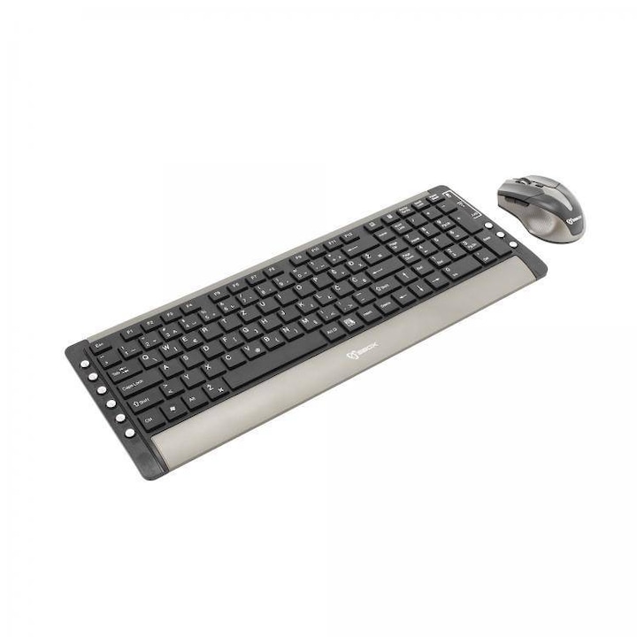 Mouse White Shark GM-5008 HECTOR / 6.400 dpi - negru