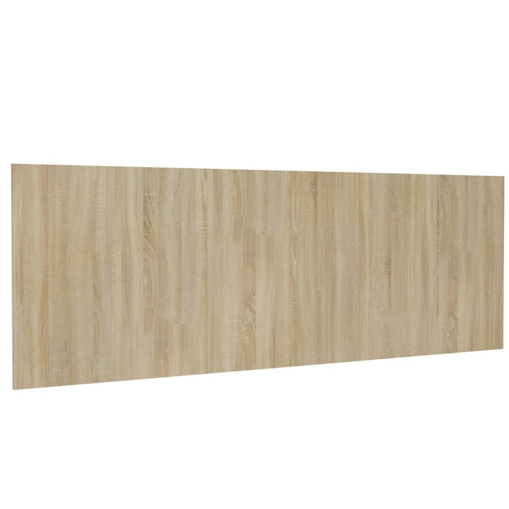 Tablie de pat vidaXL, perete, stejar Sonoma,240x1,5x80 cm, lemn prelucrat