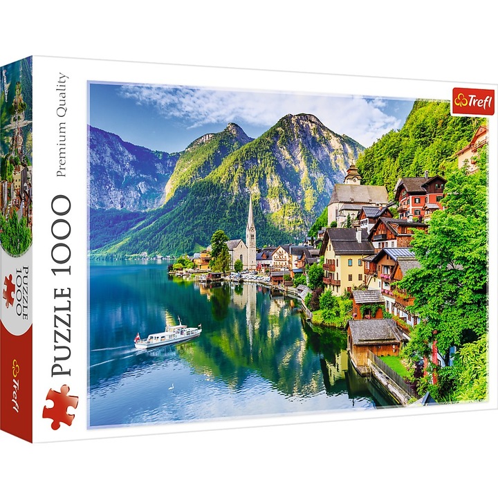 Puzzle Trefl, Hallstatt, Austria, 1000 piese