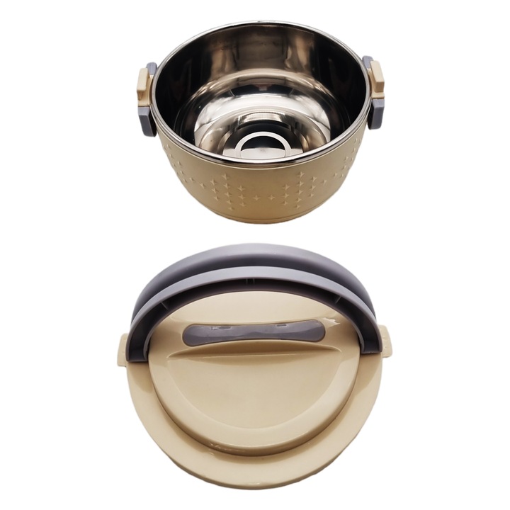 Термо кутия, бежова, 1.5л