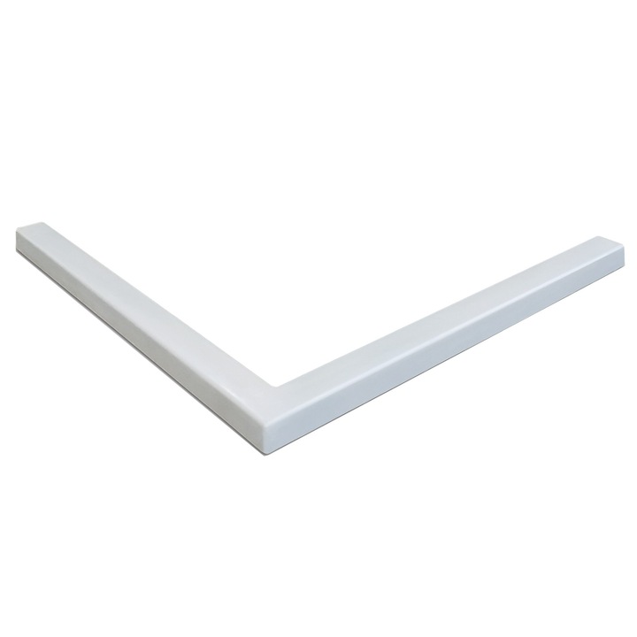 Prag pentru cabina de dus, granit compozit, crem, 90 x 90 x 5 cm