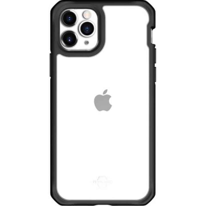Капак за iPhone 11 Pro, Itskins, Поликарбонат, Черен/Прозрачен