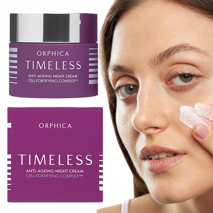 Crema Pentru Fata Antirid de Noapte, Orphica, Cu Peptide si Extract de Centella Asiatica, Anti-Imbatranire, Hidrateaza Intens si Regenereaza, Reda Elasticitatea si Luminozitatea Pielii, 50 ml