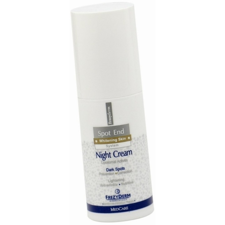 Crema de noapte impotriva petelor, Frezyderm, Efect hidratant, 50ml