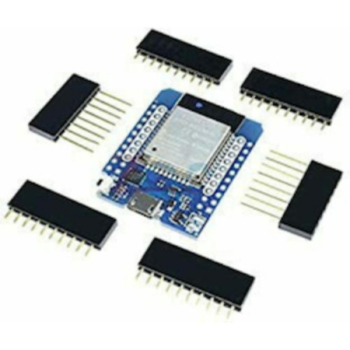Развойна платка D1 MINI ESP32, Wifi/Bluetooth, Multicolor