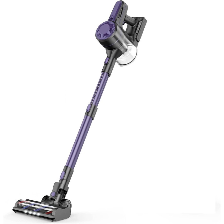 Aspirator Vertical Zoker A10PRO, fara fir, 80.000 RPM, 250W, 4 in 1