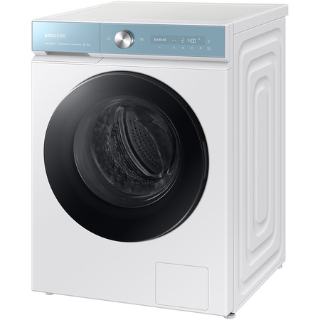 Masina de spalat rufe Bespoke Samsung WW11BB944DGMS7, 11 kg, Clasa A, AI wash, AI Ecobubble, QuickDrive™ Q-Bubble™, Motor Digital Inverter, Alb