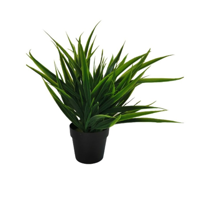 Verdeata cu aspect natural in ghiveci pvc 30x9x9cm