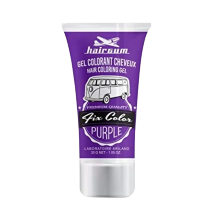 Gel colorant pentru par, HAIRGUM, Fix Color, 30 g, Purple