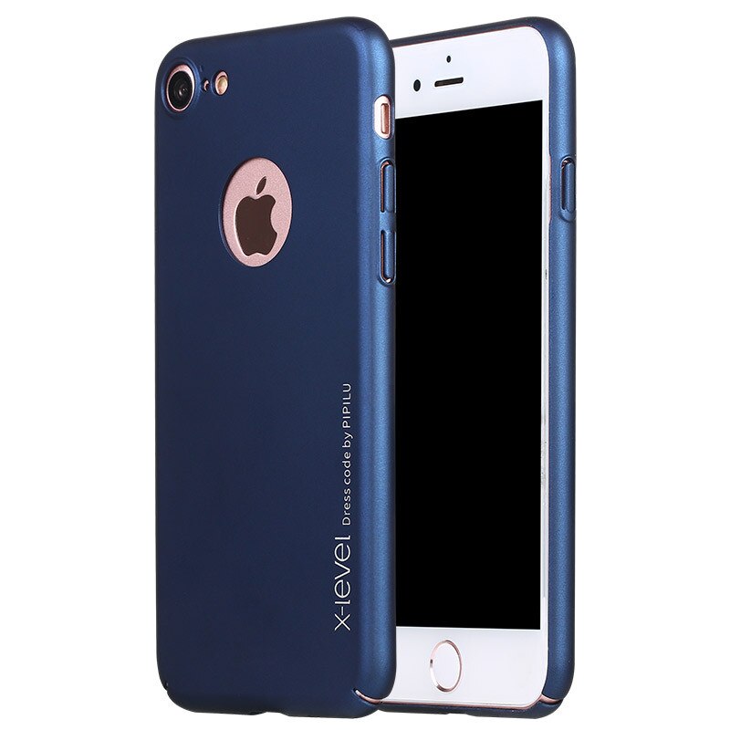 Husa de protectie pentru carcasa X-Level Thin3 pentru iPhone 7 Plus/8 Plus, albastru