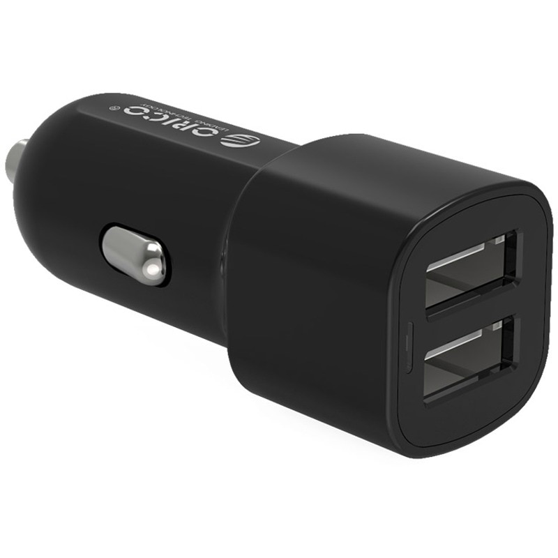 Incarcator auto Orico, 2x2.4A, Black