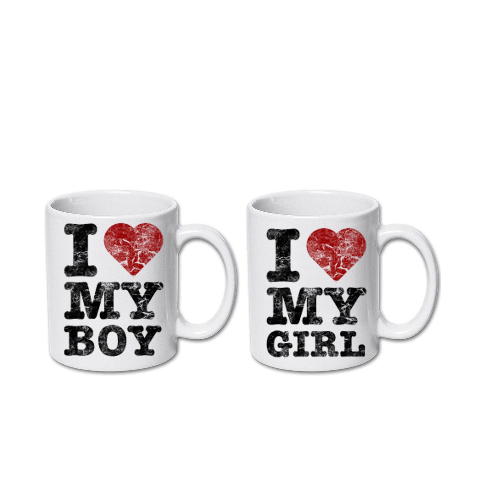 Set cani personalizate cu mesaj 