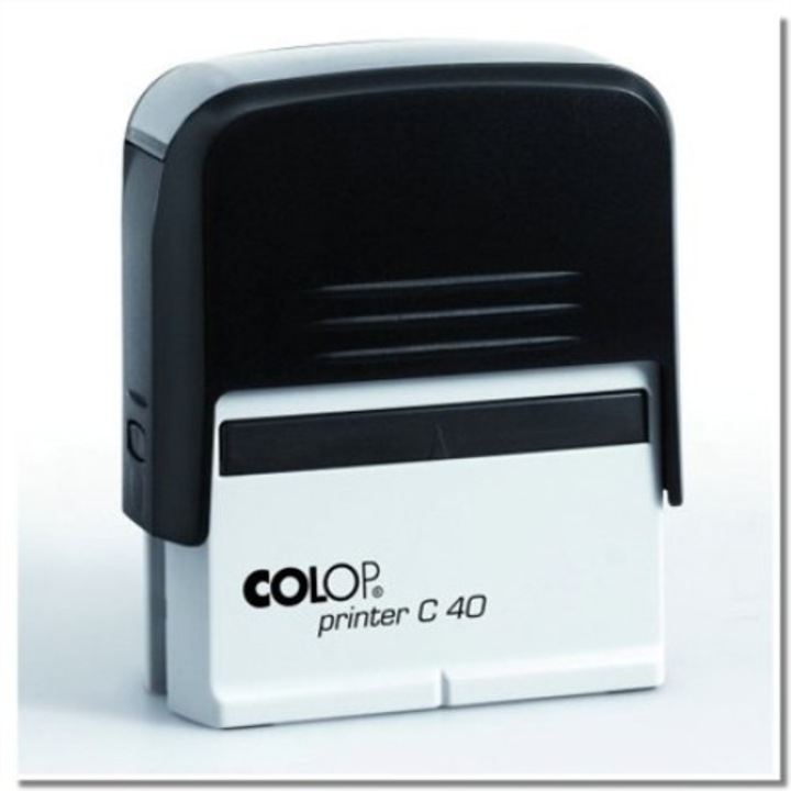COLOP "Printer C 40" bélyegző fekete cserepárnával