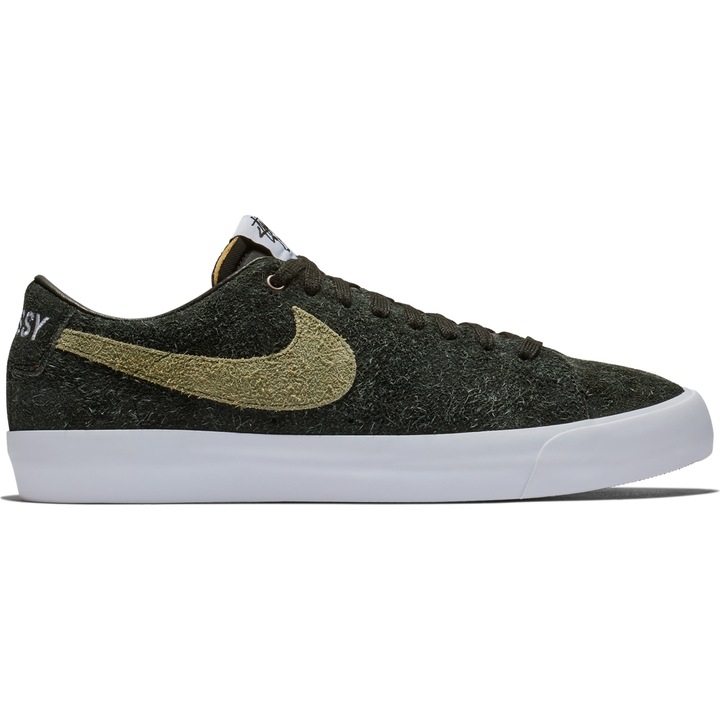Спортни обувки Nike SB x Stussy Zoom Blazer Low Palm Green, Green, размер 38.5 EU