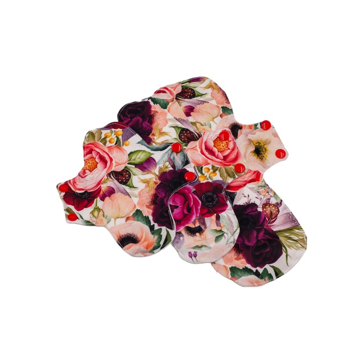 Set 3 Absorbante reutilizabile Eco, Model Romance, M INTL