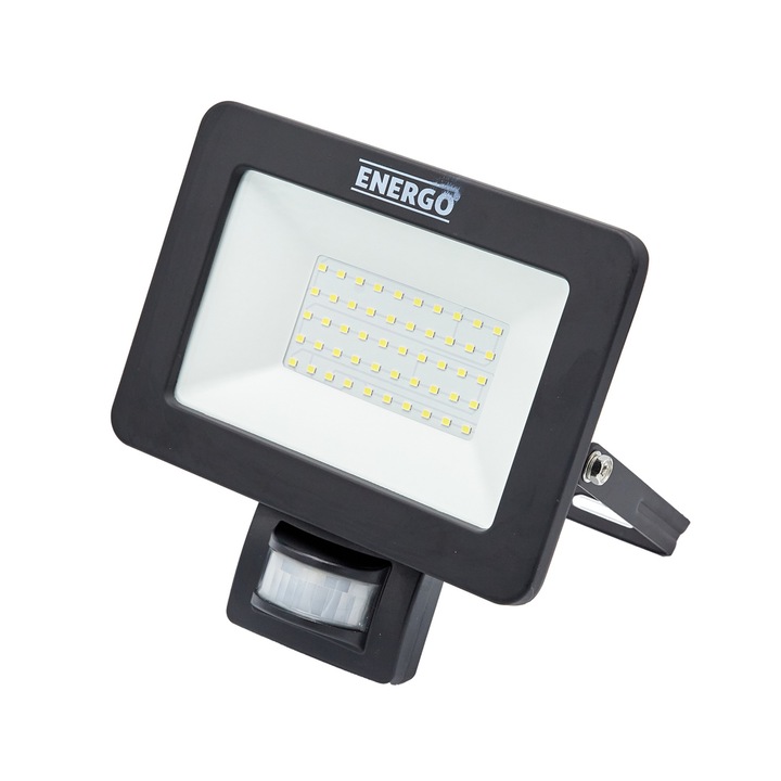 Proiector led cu senzor de miscare, LUMY50S, 50W, 6500K, 4250 lm, IP44 Energo