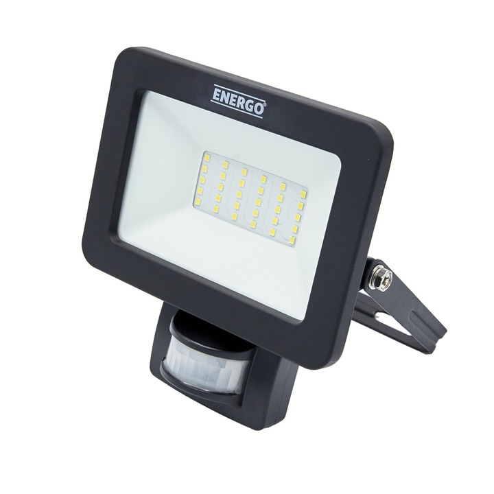 Proiector led cu senzor de miscare, LUMY30S, 30W, 6500K, 2550 lm, IP44 Energo