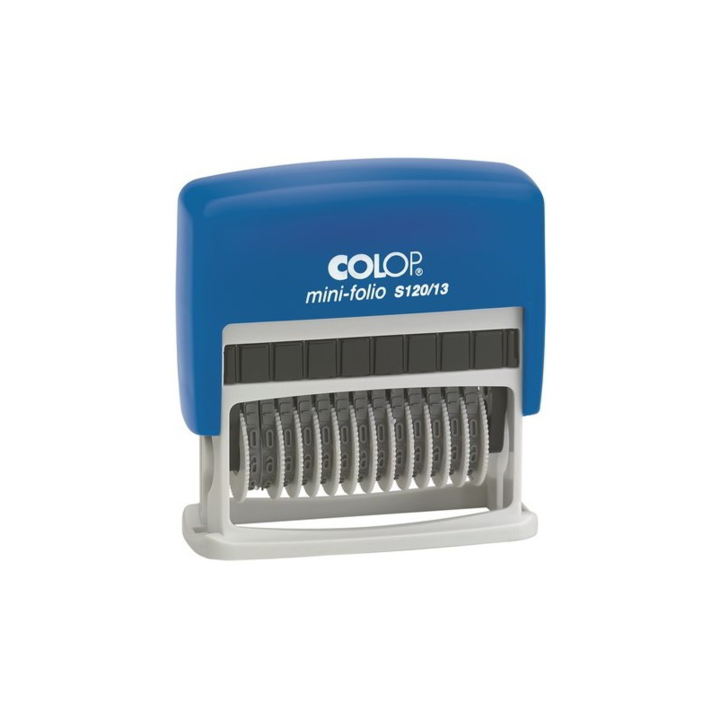 Stampila, Colop, S, 120/13mm, Cu numar