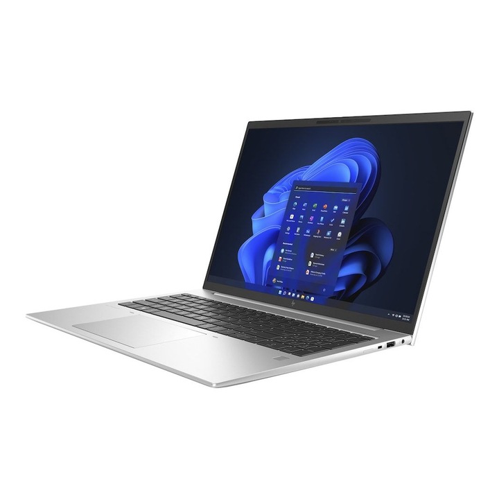 HP EliteBook 860 G9 Laptop, 16 hüvelykes, Intel I7-1255U akár 4.7 GHz, 16 GB RAM, 512 GB SSD, Intel Iris Xe Graphics, FreeDOS, ezüst