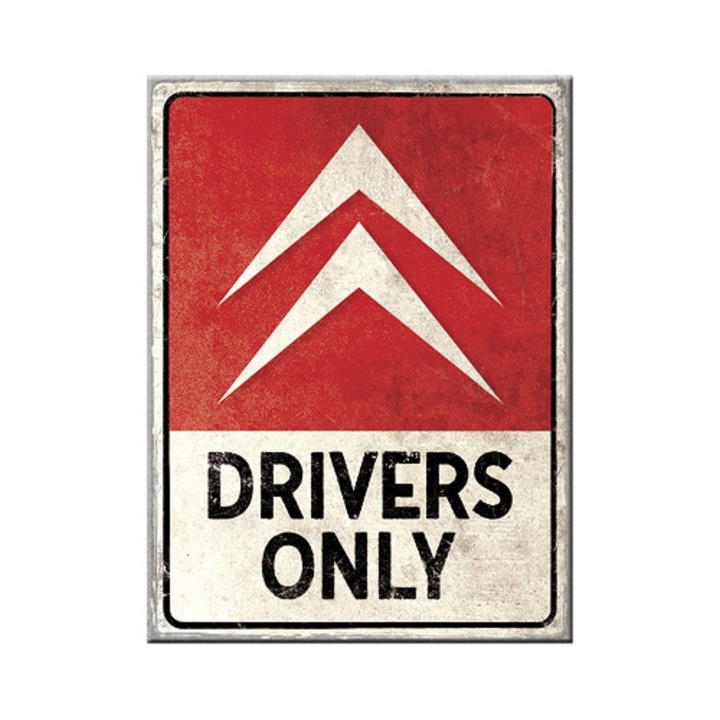 Magnet de frigider - Citroen: Drivers Only