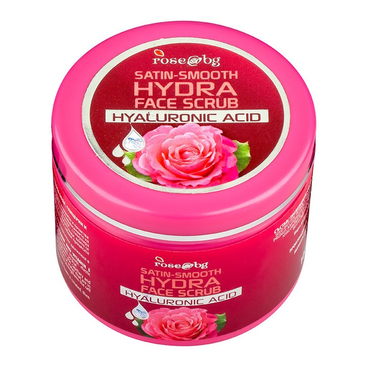 Scrub pentru fata cu acid hialuronic Hydra 100 ml