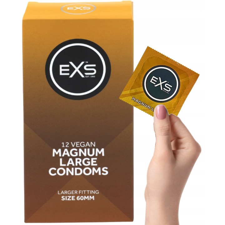 Set 12 Prezervative, Exs, Extra Large, Latex, Transparent