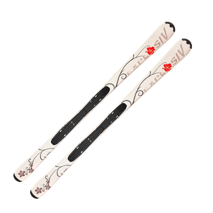 Експлозивни ски LADY SPACE с щранг 10MM сиви 158