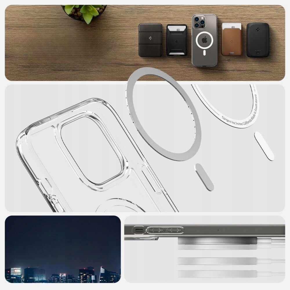 Husa de protectie EDOTON MagSafe Clear Case pentru iPhone 14 Pro Max, Transparent