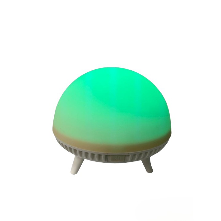 Lampa de Veghe Hope cu Led, pentru Copii, Waterproof - Ciuperca, cu Functie Bluethooth si Boxa