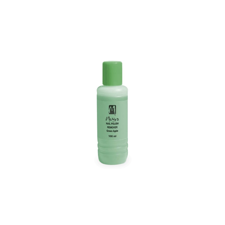 Moyra Acetonmentes Körömlakklemosó (Zöldalma illatú) 100ml