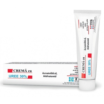 Crema cu Uree 30%, 50 ml, Tis Farmaceutic Crema cu Uree 30%, 50 ml, Tis Farmaceutic