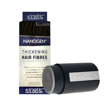 Tratament de camuflare a zonelor cu par rarit Nanofibre - Black 15 g, Nanogen Tratament de camuflare a zonelor cu par rarit Nanofibre - Black 15 g, Nanogen