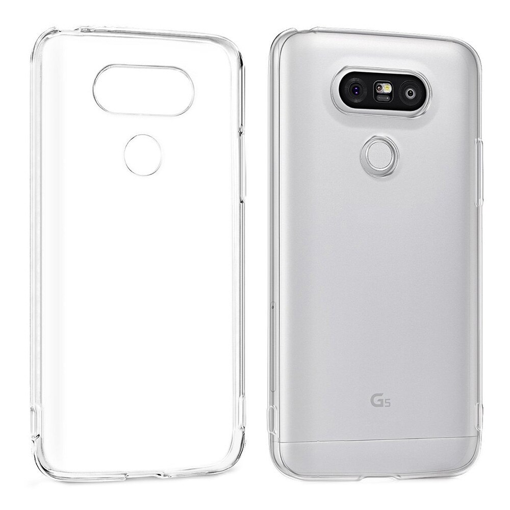 Husa de protectie ultraslim LG G5, Silicon, Transparenta