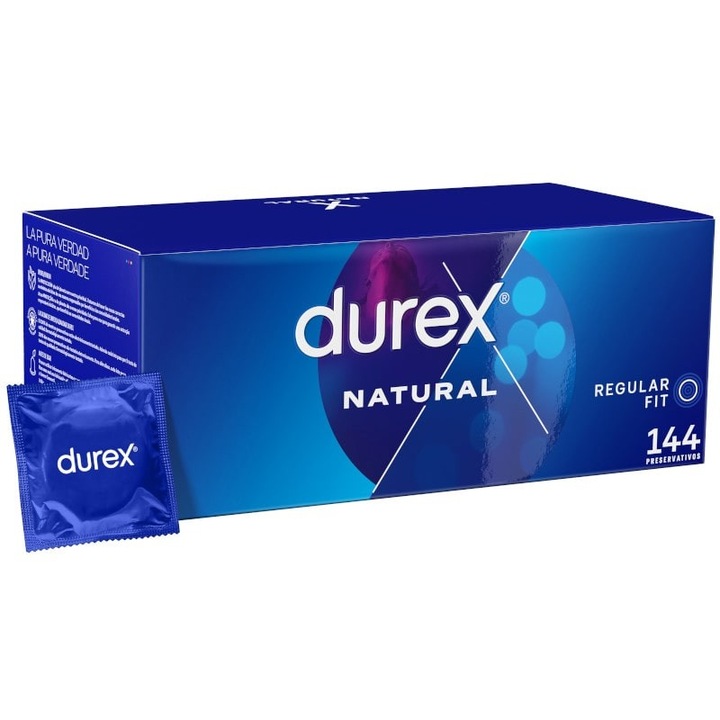 Prezervative Durex Anatomic, 144 buc