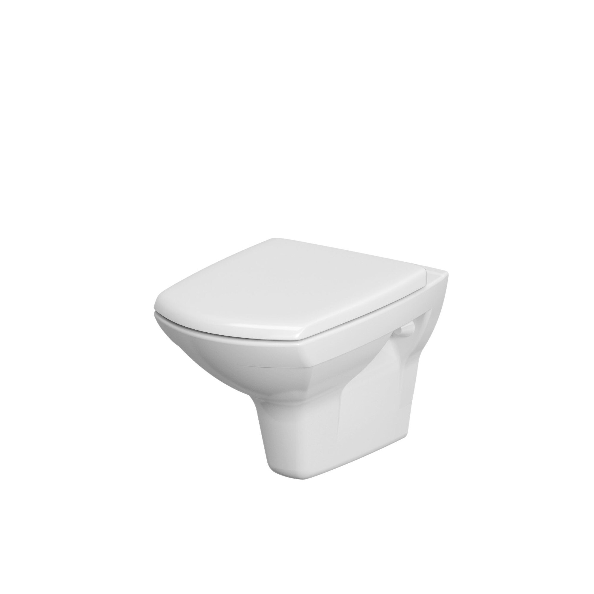 Set vas WC Cersanit 550 Carina New Clean On K701-035 - eMAG.ro