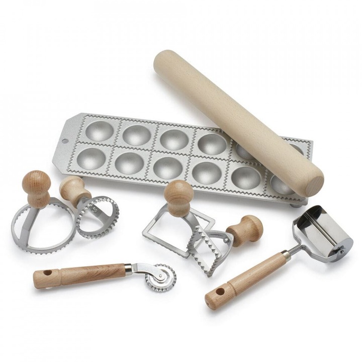 Set 8 piese, Ravioli si Tortellini Eppicotispai Starter, Mediu